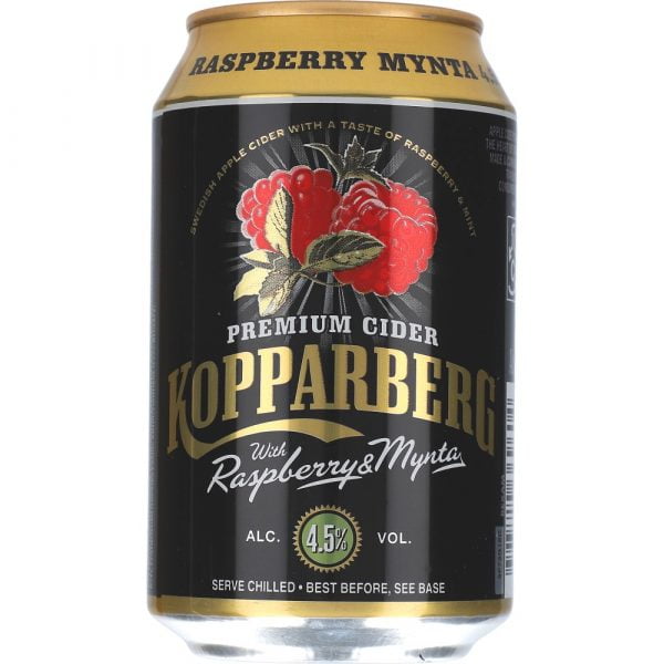 Kopparberg Raspberry Mynta 4,5%