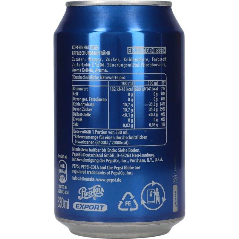 Osta Pepsi Cola juomien verkkokaupasta edullisesti