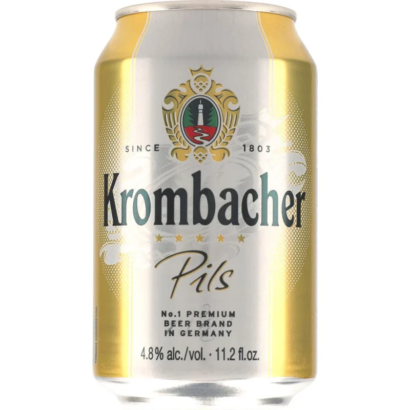 Krombacher Pils Premium Beer 4,8 %