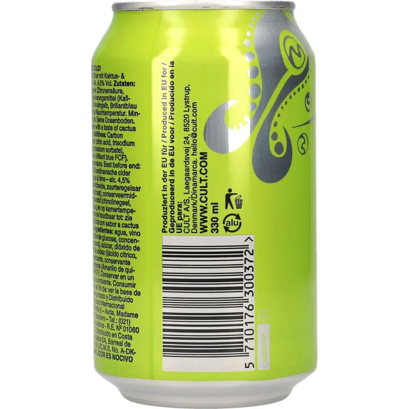 Mokaï Cactus & Lime Cider 4,5 %
