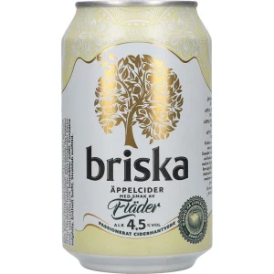 Briska Äppelcider Fläder 4,5 %