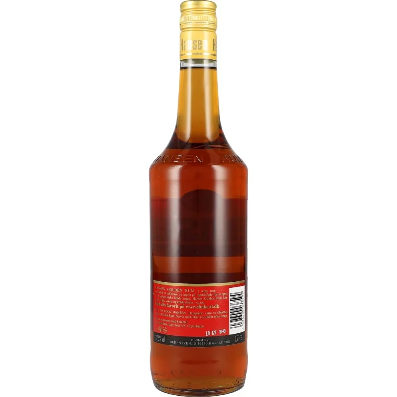 Hansen Golden Rum 37,5 %