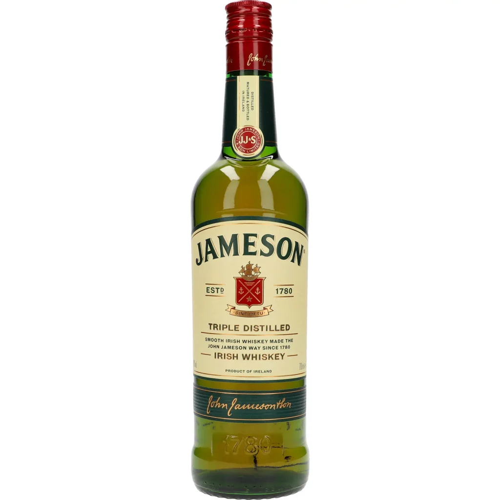 Jameson Triple Distilled Whisky 40 %