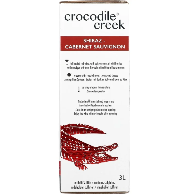 Crocodile Creek Cabernet Sauvignon 13 %