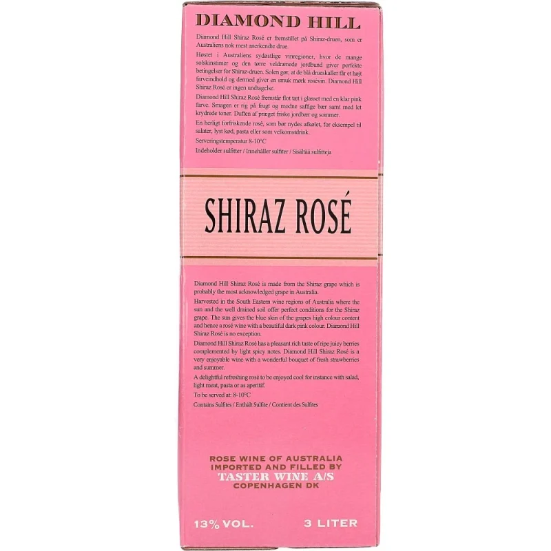 Diamond Hill Shiraz Rosé 13,5 %