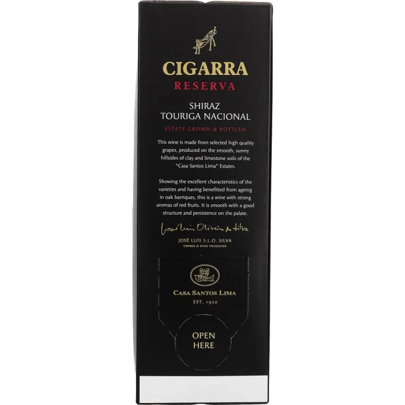 Cigarra Shiraz Reserva 13,5 %