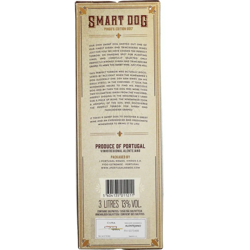 Smart Dog Syrah Trincadeira 13,5 %