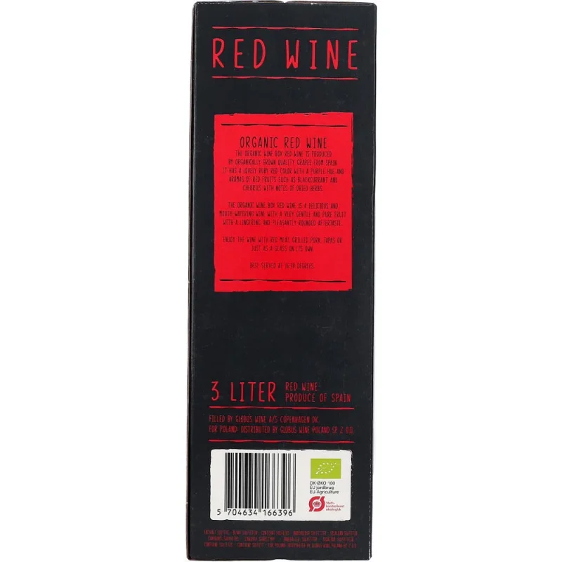 The Organic Wine Box Red 14 % BIO