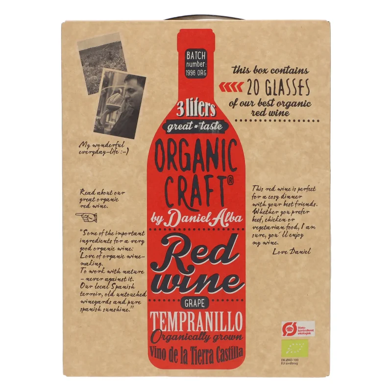 Organic Craft Red 13,5 % BIO