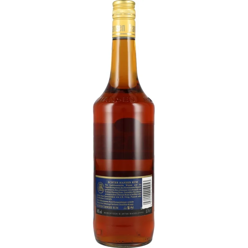 Hansen Rum Blau 40 %