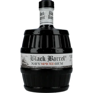 A.H. Riise Black Barrel Premium Navy Spiced Rum 40 %