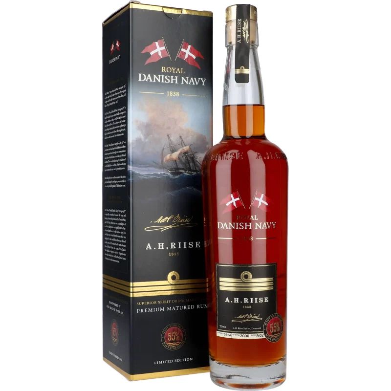 A.H. Riise Danish “Navy Strength” Rum 55 %
