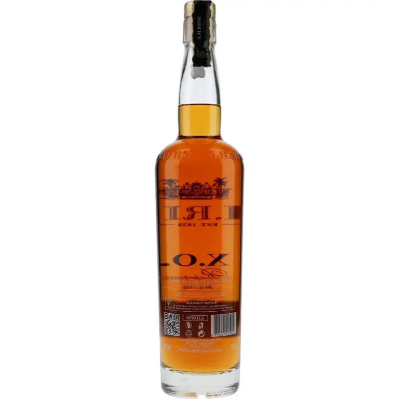 A.H. Riise X.O. 175 Years Anniversiry Edition Rum 42 %