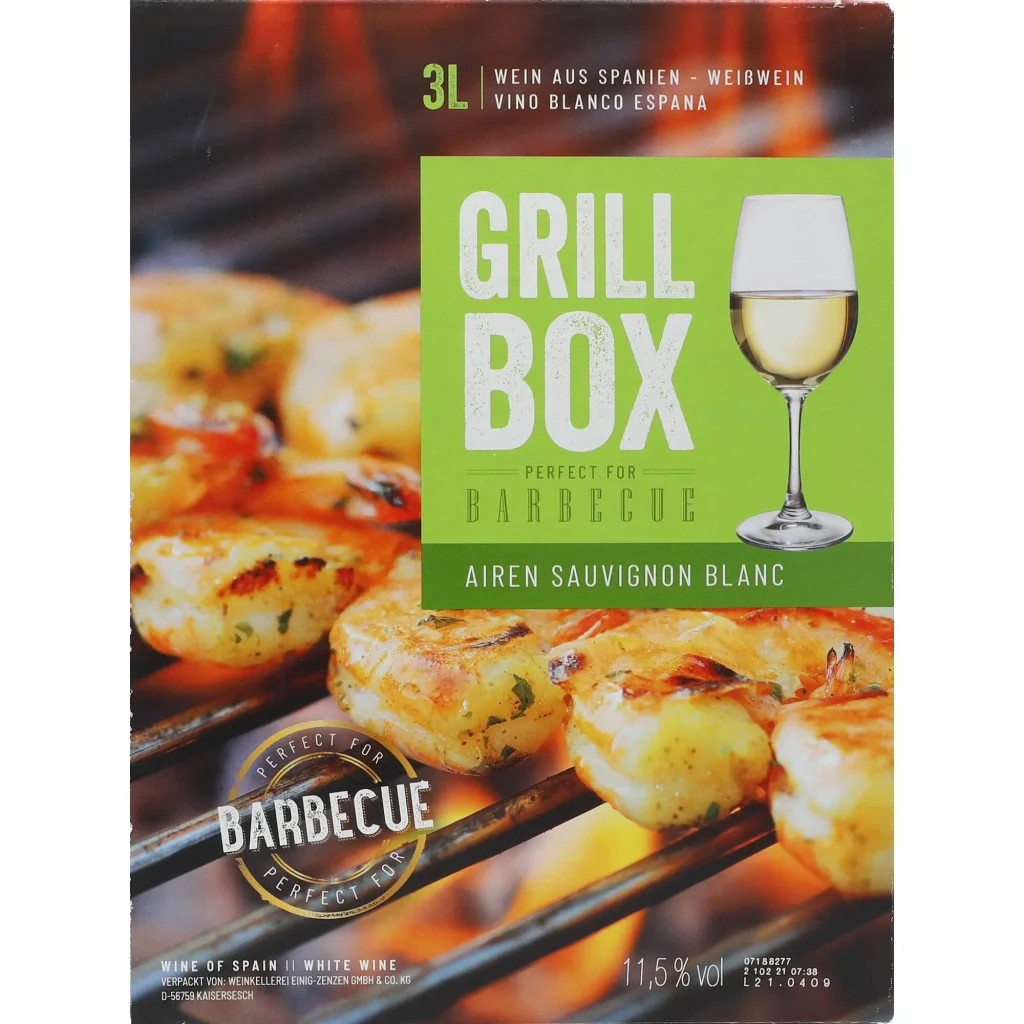 GRILLBOX Airen Sauvignon Blanc 11 %