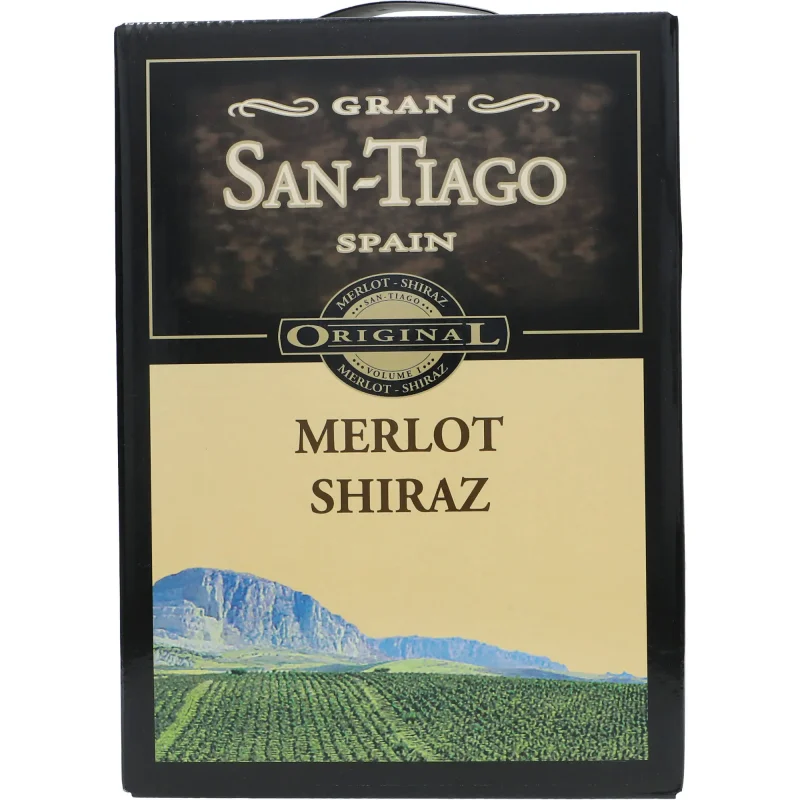 San Tiago Merlot Shiraz 13,5 %