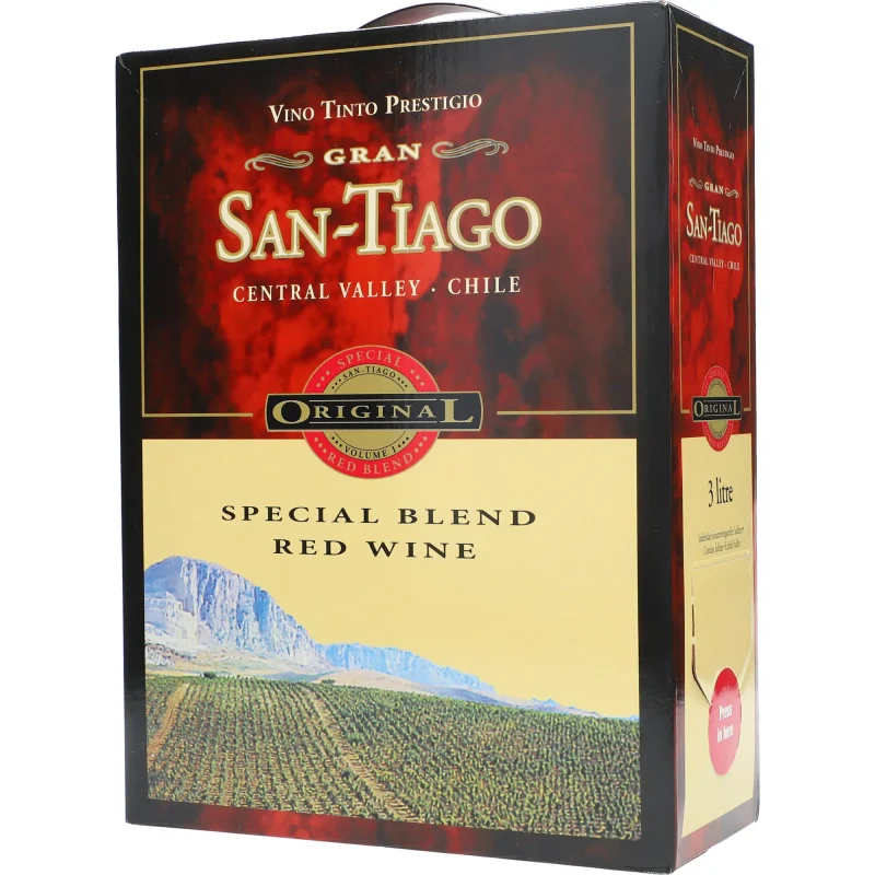San Tiago Speciel Blend Red Wine 12,5 %