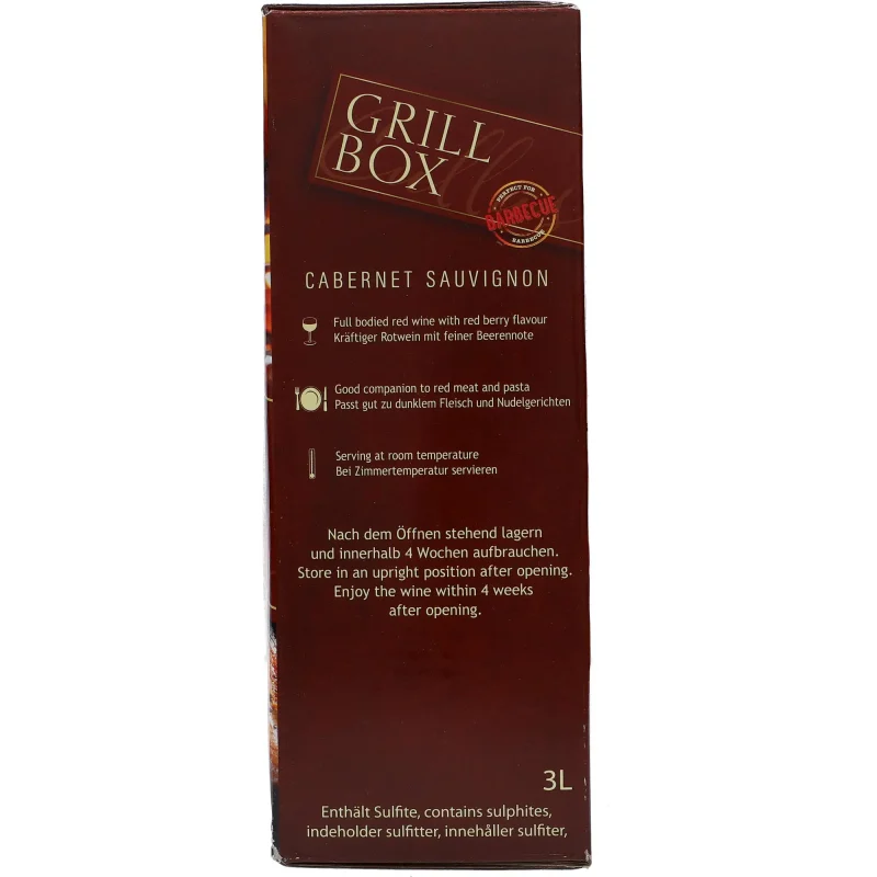GRILLBOX Cabernet Sauvignon 12,5 %