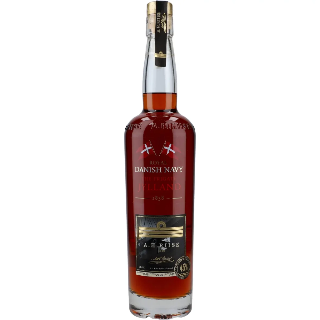 A.H. Riise Rum Danish Navy The Frigate Jylland 45 %