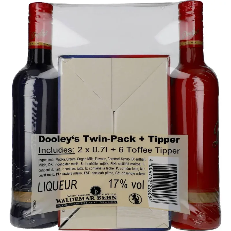 Dooleys Twinpack Lasien Kanssa 17 %