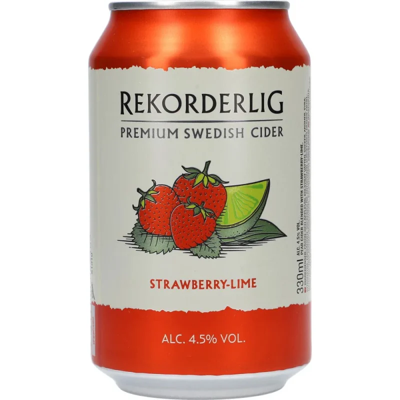 Rekorderlig Strawberry Lime 4,5 %