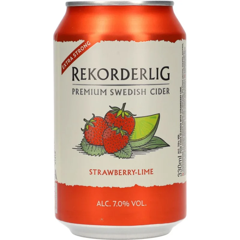 Rekorderlig Strawberry Lime strong 7 %