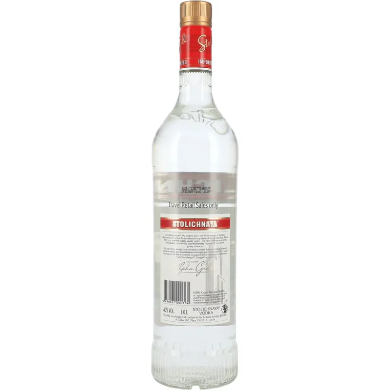 Stolichnaya Premium Vodka 40 %