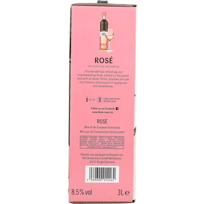 Black Tower Pink Rose 8,5 %