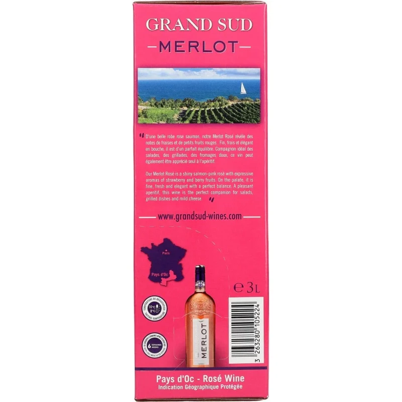 Grand Sud Merlot Rosé 13,5 %