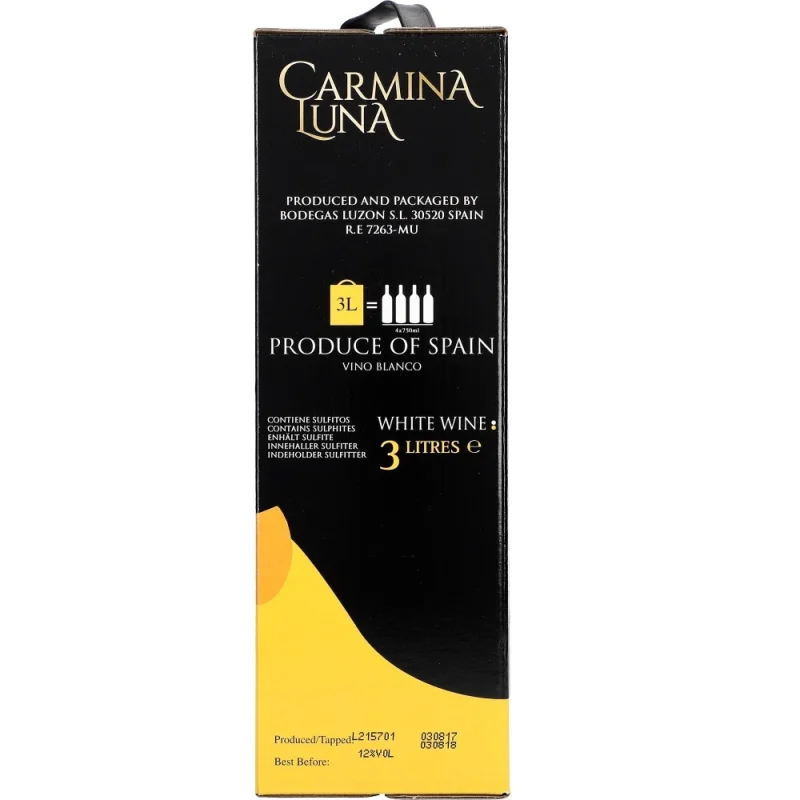 Carmina Luna White Wine 12 %