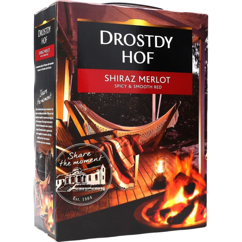 Distell Drostdy Hof Shiraz/Merlot/Cape red 13,5 %