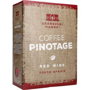 Coffee Pinotage red wine 14 %