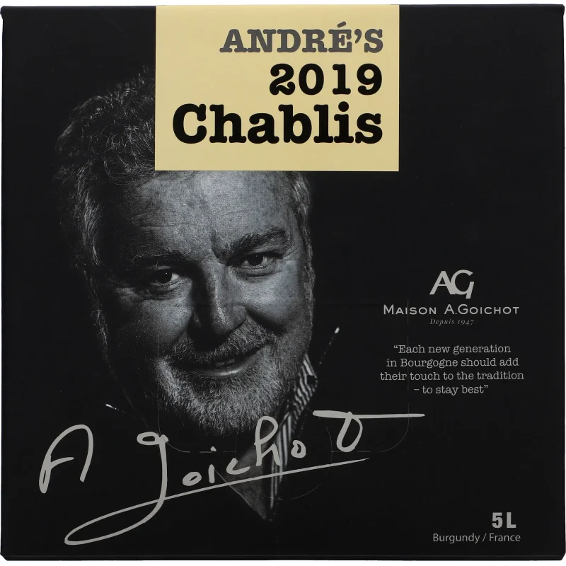ANDRE’S 2019 Chablis 13 %