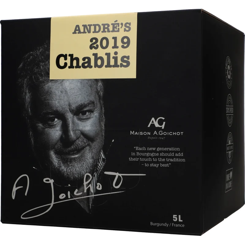 ANDRE’S 2019 Chablis 13 %