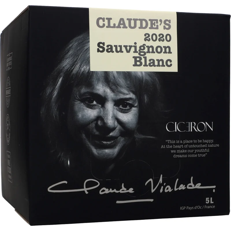 CLAUDE’S 2020 Sauvignon Blanc 12,5 %