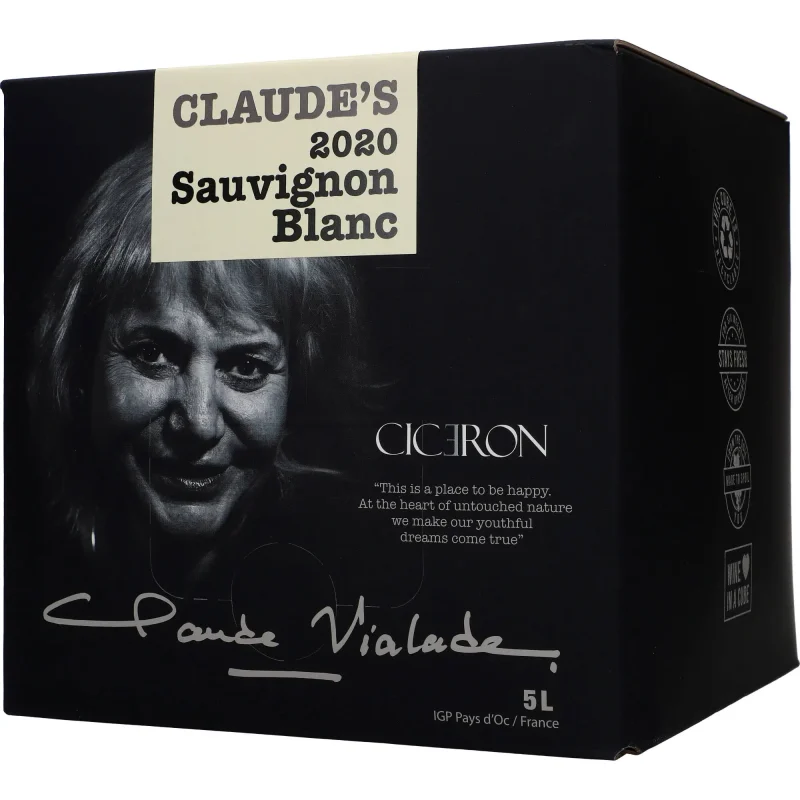 CLAUDE’S 2020 Sauvignon Blanc 12,5 %