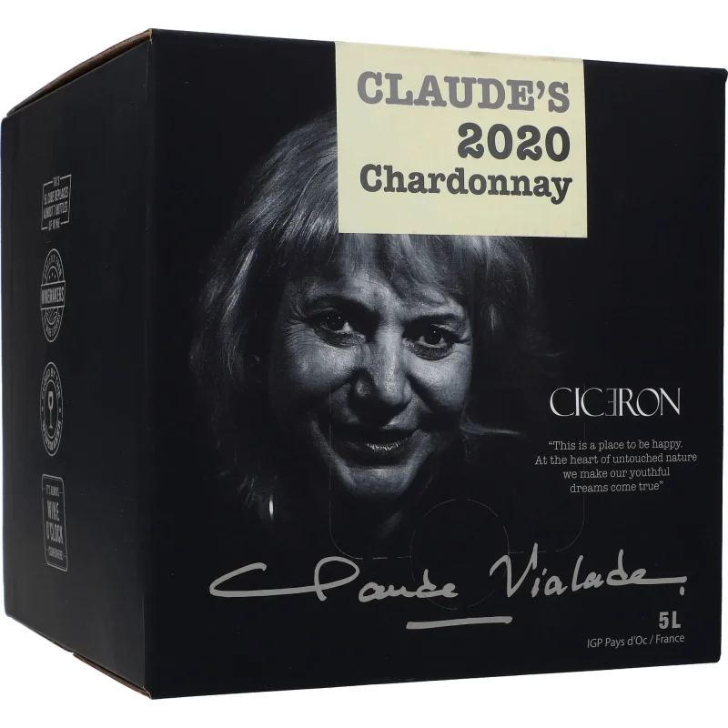 CLAUDE’S 2020 Chardonnay 13 %