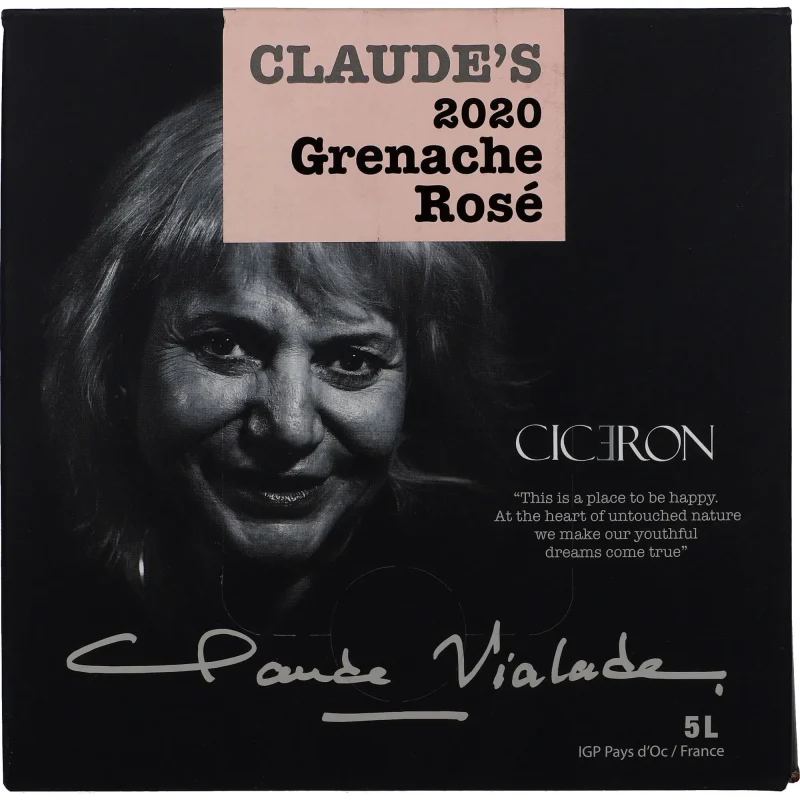 CLAUDE’S 2019 Grenache Rosé 12,5 %
