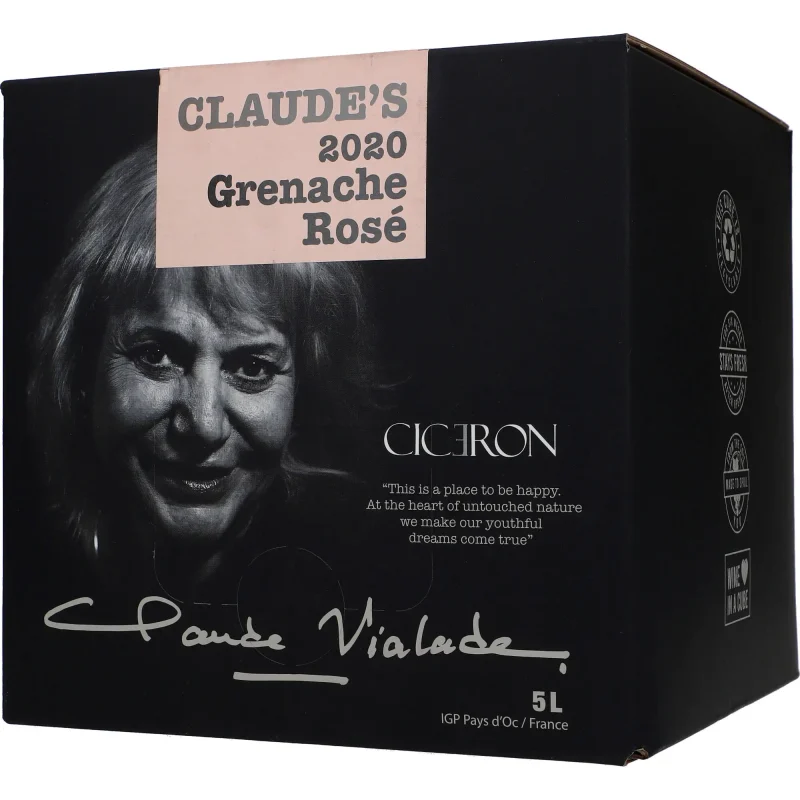CLAUDE’S 2019 Grenache Rosé 12,5 %