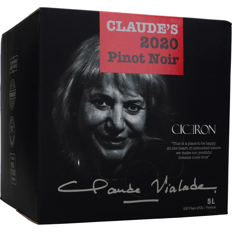 CLAUDE’S 2020 Pinot Noir 12,5 %