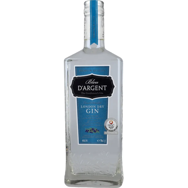 Bleu D’Argent Gin 40 %