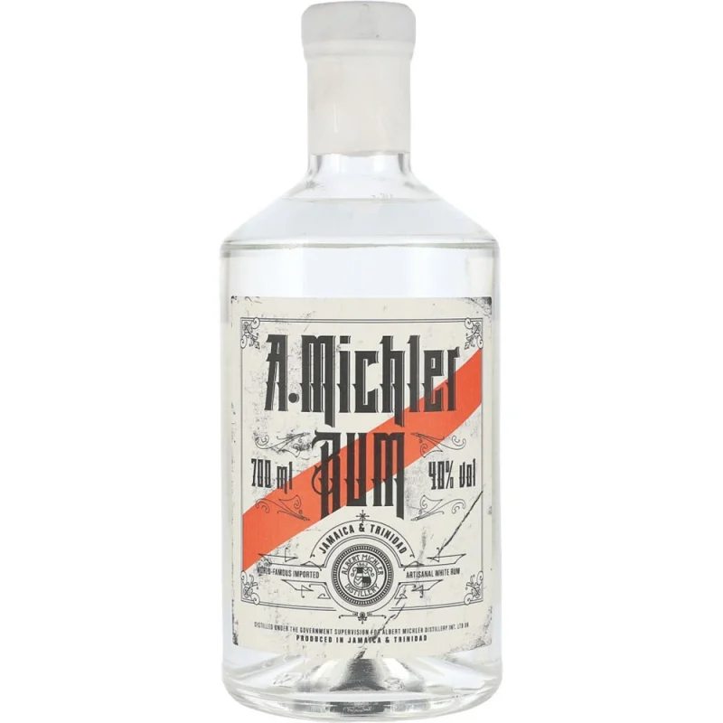 Michlers Jamaica & Trinidad Artisanal White Rum 40 %