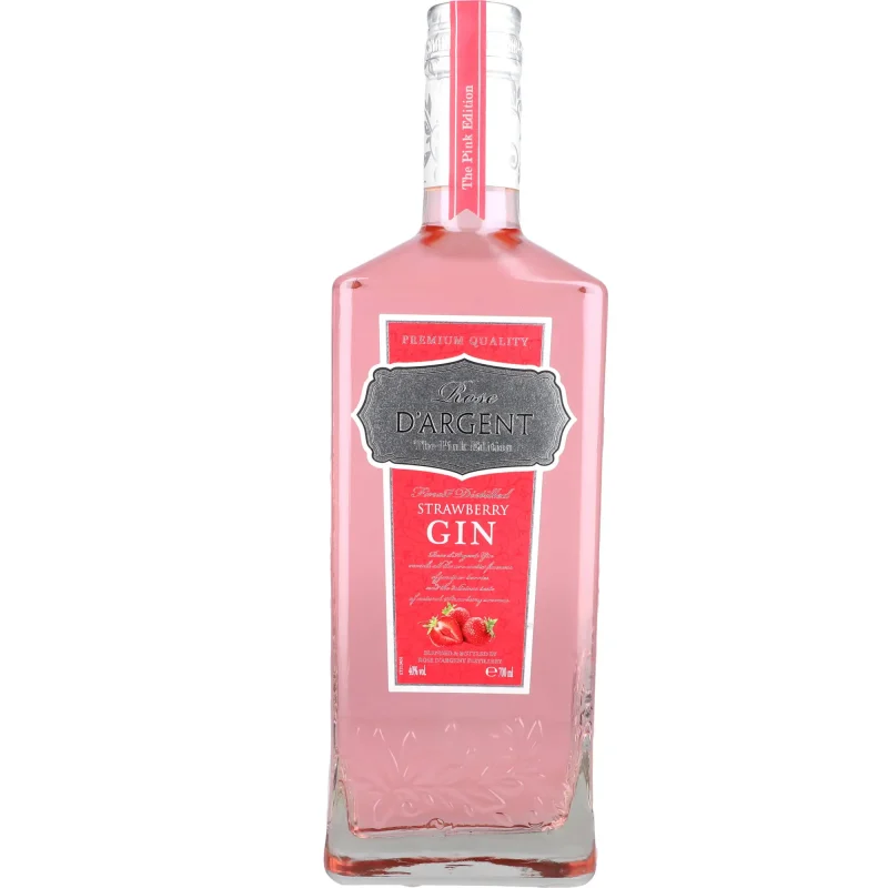 Rose d´Argent The Pink Edition Strawberry Gin 40 %