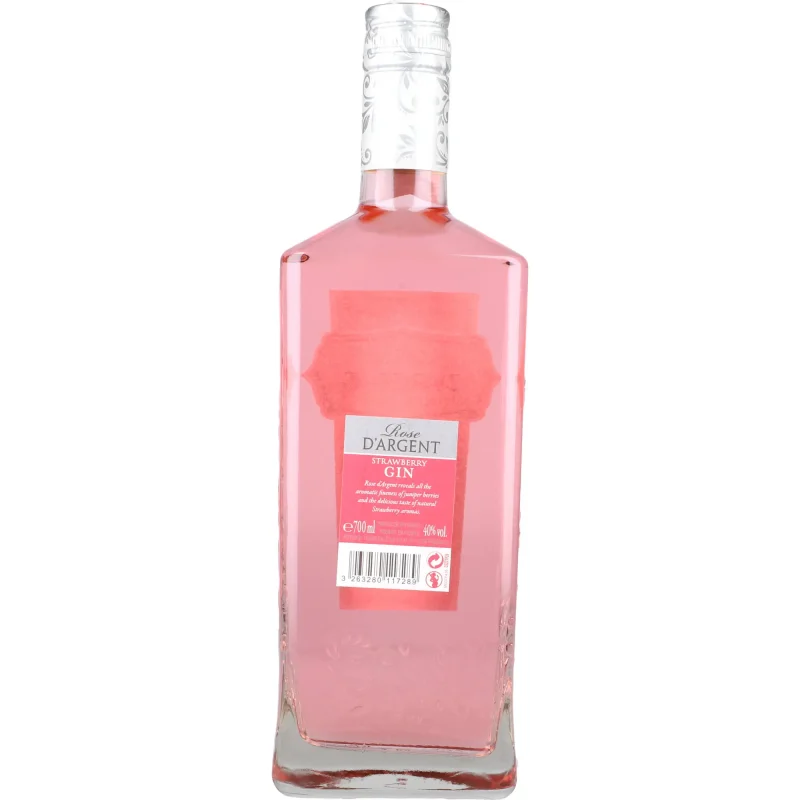 Rose d´Argent The Pink Edition Strawberry Gin 40 %
