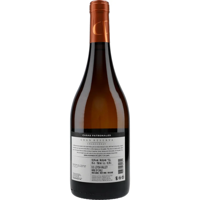 Casas Patronales Gran Reserva Chardonnay 14 %