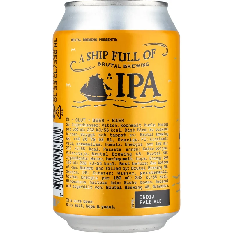 Brutal Brewing A Ship full of IPA 5,8 %