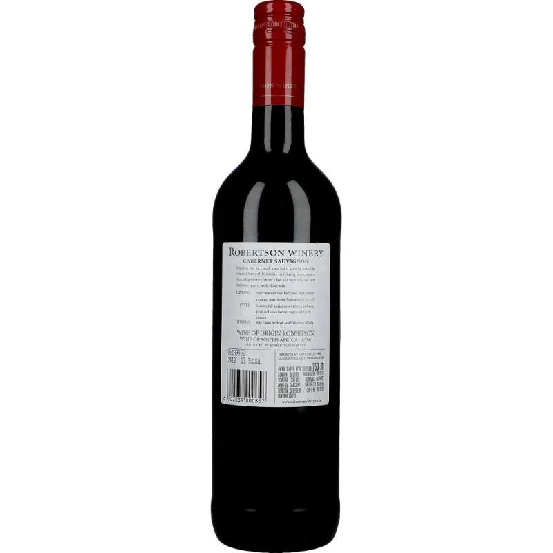 Robertson Winery Cabernet Sauvignon 13,5 %
