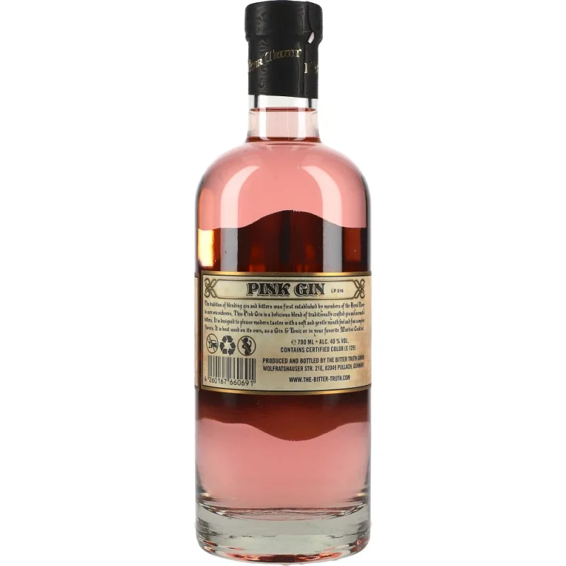 The Bitter Truth Pink Gin 40 %