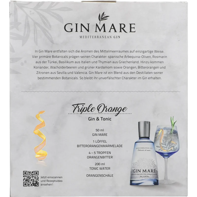 Gin Mare + Glas 42,7 %