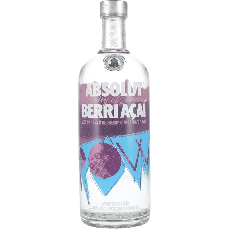 Absolut Berri Acai Vodka 40 %