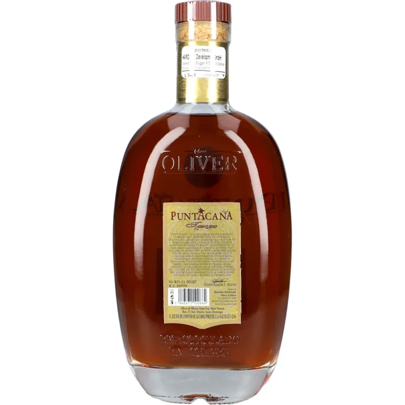 Puntacana Tesoro 15 Years Malt Whisky 38 %